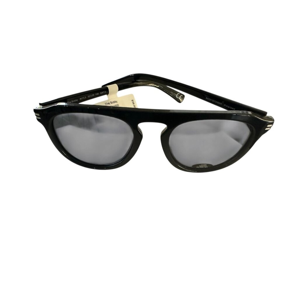 Prive Revaux The Bobby Black Sunglasses Polarized UV400 Anti Blue Light 807C3